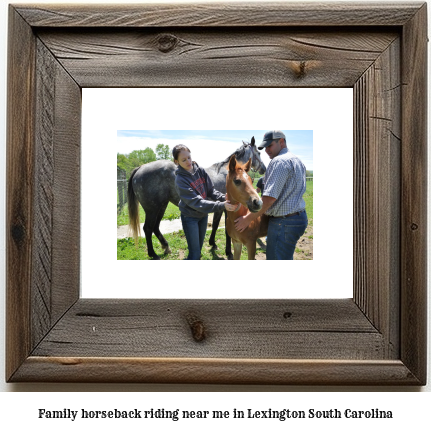 family horseback riding near me in Lexington, South Carolina